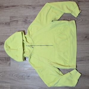 Lululemon Scuba Oversized Half-Zip Hoodie *Electric Lemon Size XS/S